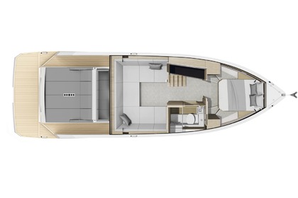 Verhuur Motorboot DeAntonio Yachts D 42 Open Vodice