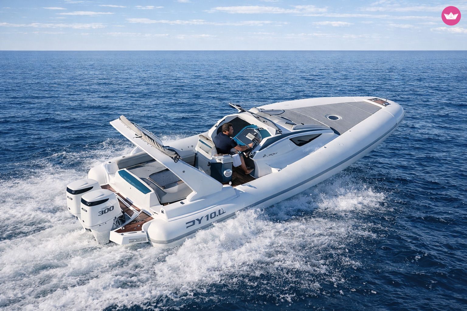 Semi-rigide PYacht PY 10.0 Cabin 600cv