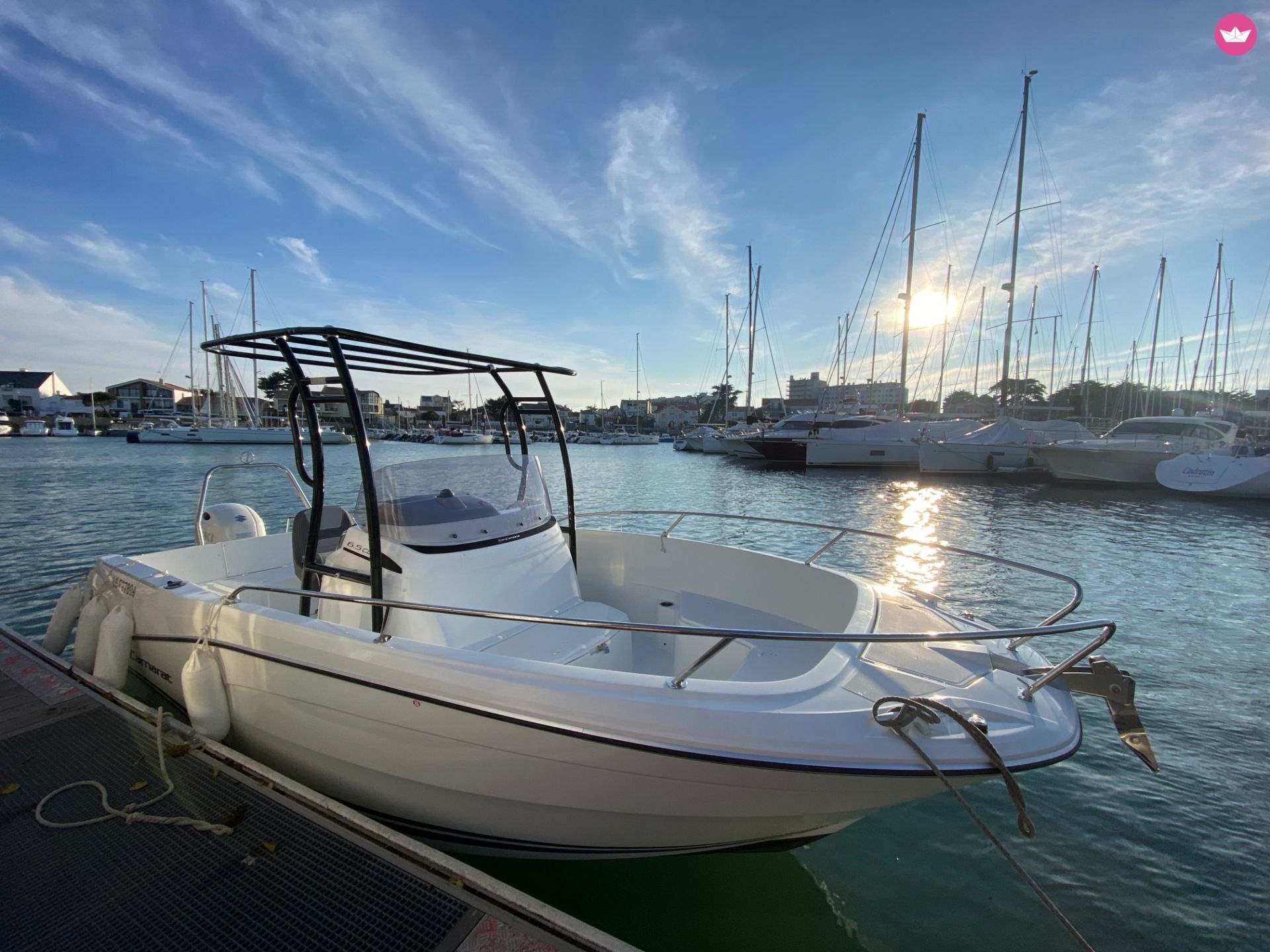 Bateau à moteur Jeanneau Cap Camarat 6.5 CC série 3, 150 chvx 150cv 2