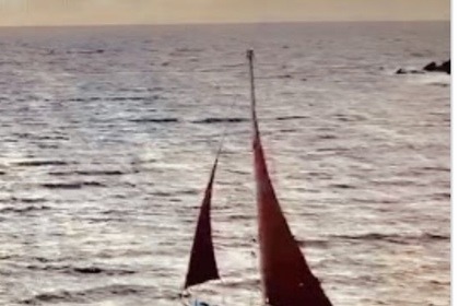 Wooden Sloop that travelled the entire globe