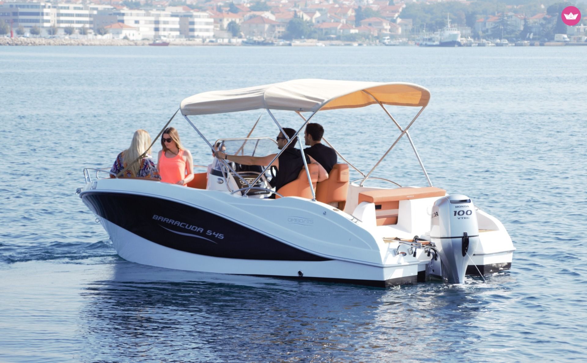 Okiboats Barracuda 545 in Zadar for rental