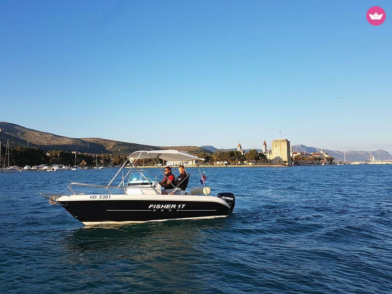 Charter motorboat in Trogir  