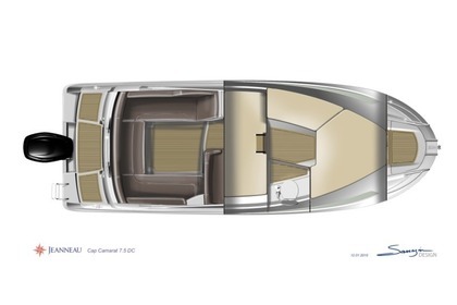 Jeanneau cap camarat 7,5 DC