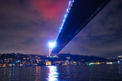 Private Motoryacht on Bosphorus