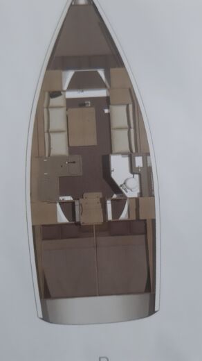 Sailboat Dufour DUFOUR 350 GRAN LARGE boat plan