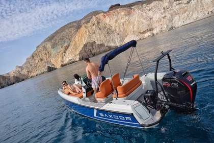 Luxury on the Waves: Experience the Ultimate Santorini Adventure Aboard the Saxdor 200