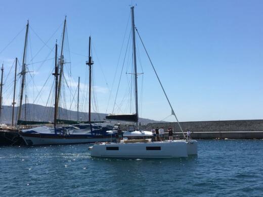 rent a catamaran athens