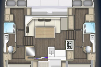 Hyra båt Katamaran Aventura Catamarans Aventura 37 Pirovac