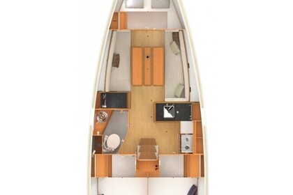 Charter Sailboat JEANNEAU SUN ODYSSEY 349 Pirovac