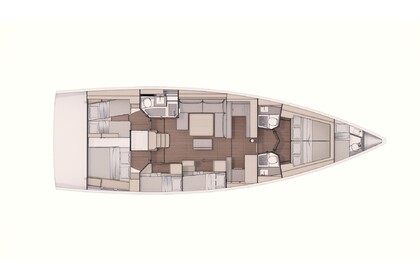 Miete Segelboot Dufour 530 Castellammare di Stabia