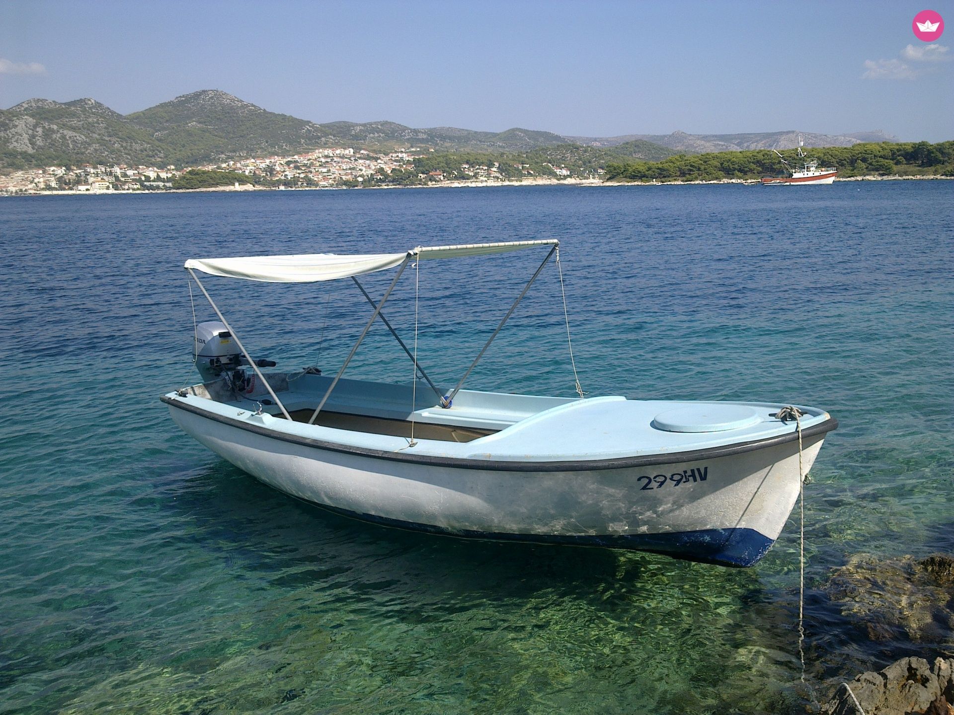 Bateau à moteur Pasara 5 HP 8cv 6