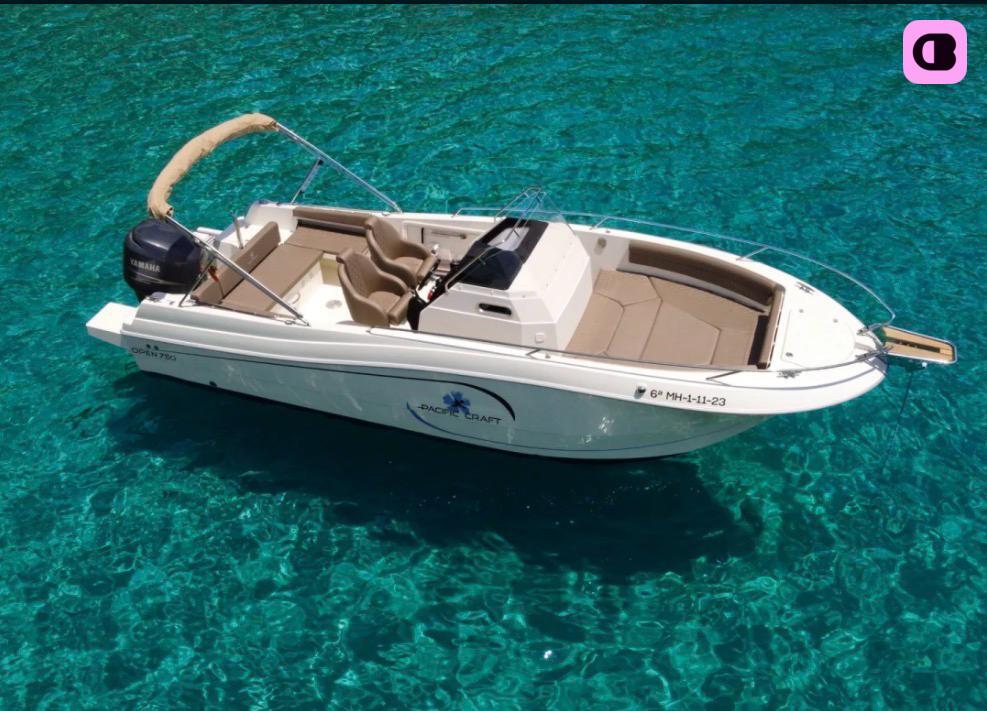 Bateau à moteur Pacific Craft Open 750 225cv