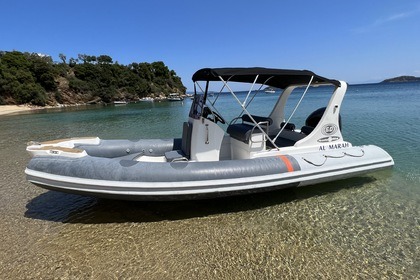 Чартер RIB (надувная моторная лодка) Piranha 6m Скиатос