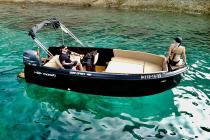 Aluguel Lancha MARETI 585 OPEN BLACK Sant Antoni de Portmany