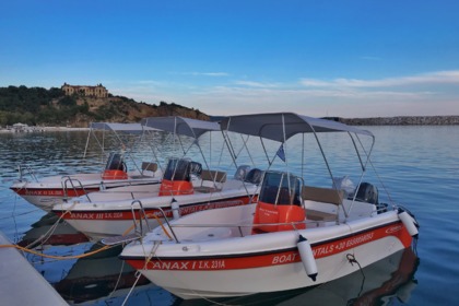 Rental Boat without license  Poseidon Blu Water 170 Limenaria