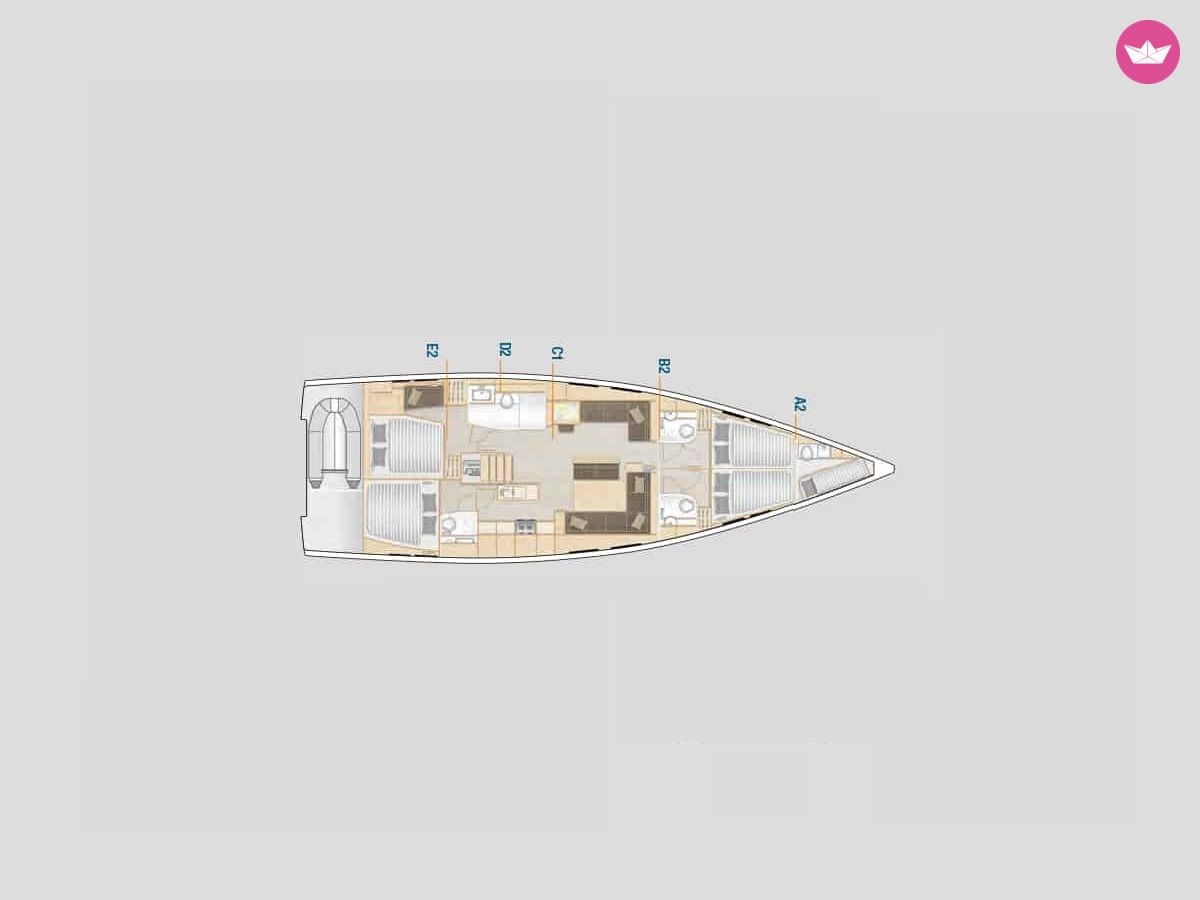 Rent Hanse Hanse 548