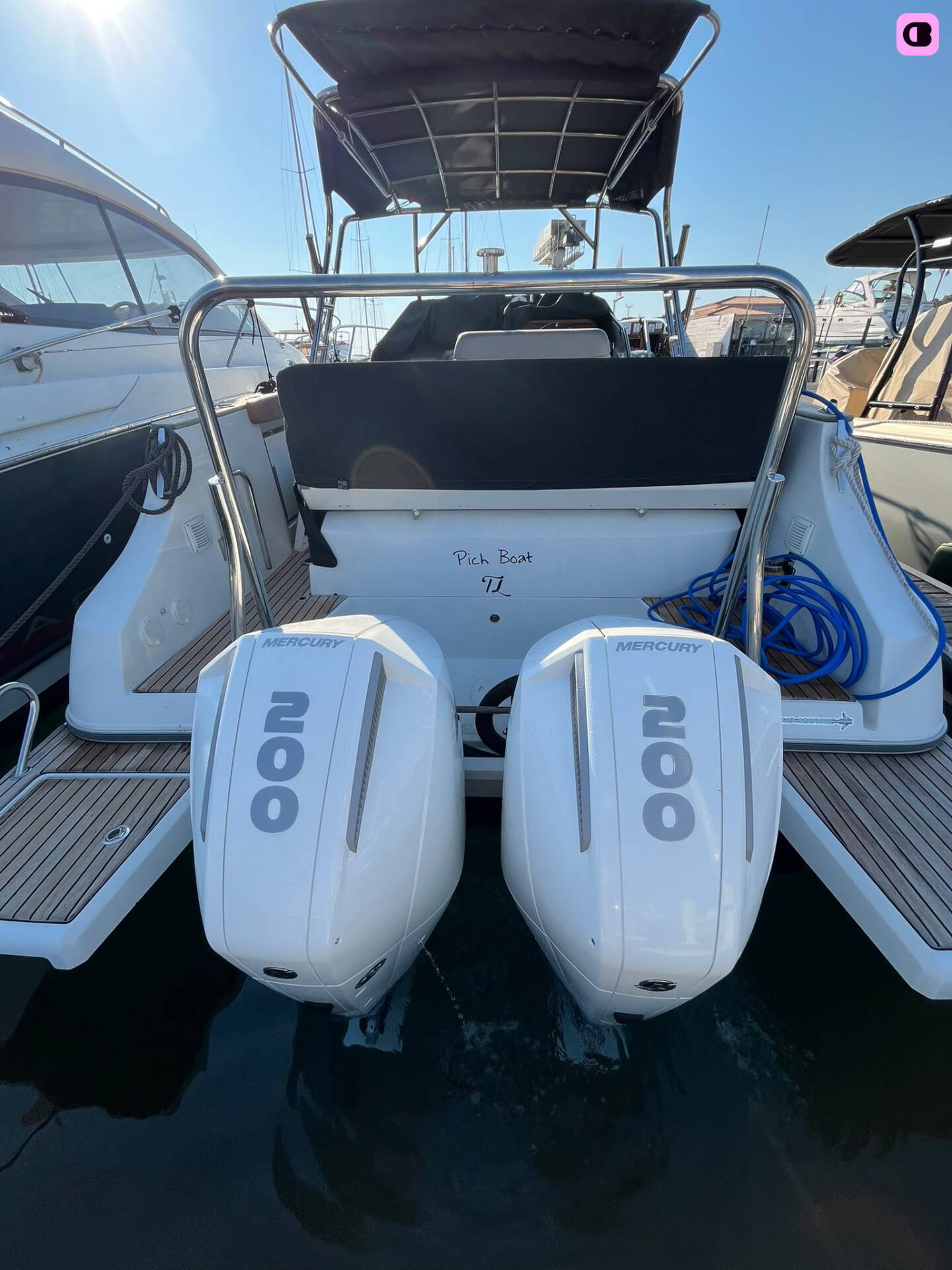 Bateau à moteur Beneteau Flyer 8.8 400cv 5