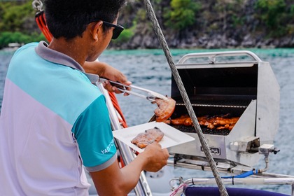 Beneteau Oceanis 48.  Enjoy Palawan's unspoiled paradise away from the crowd.