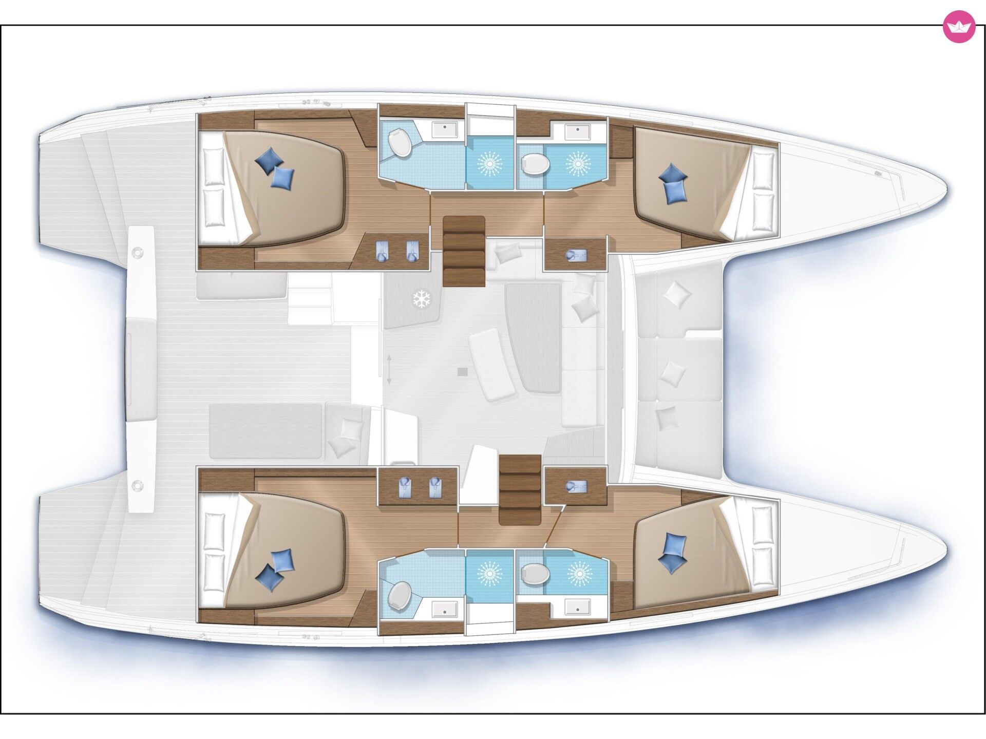 Catamaran Lagoon 42 12m 2