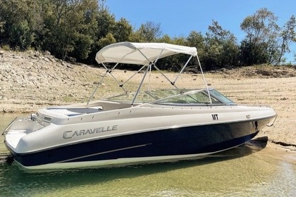 Rental Motorboat Caravelle 21 Barragem de Castelo de Bode