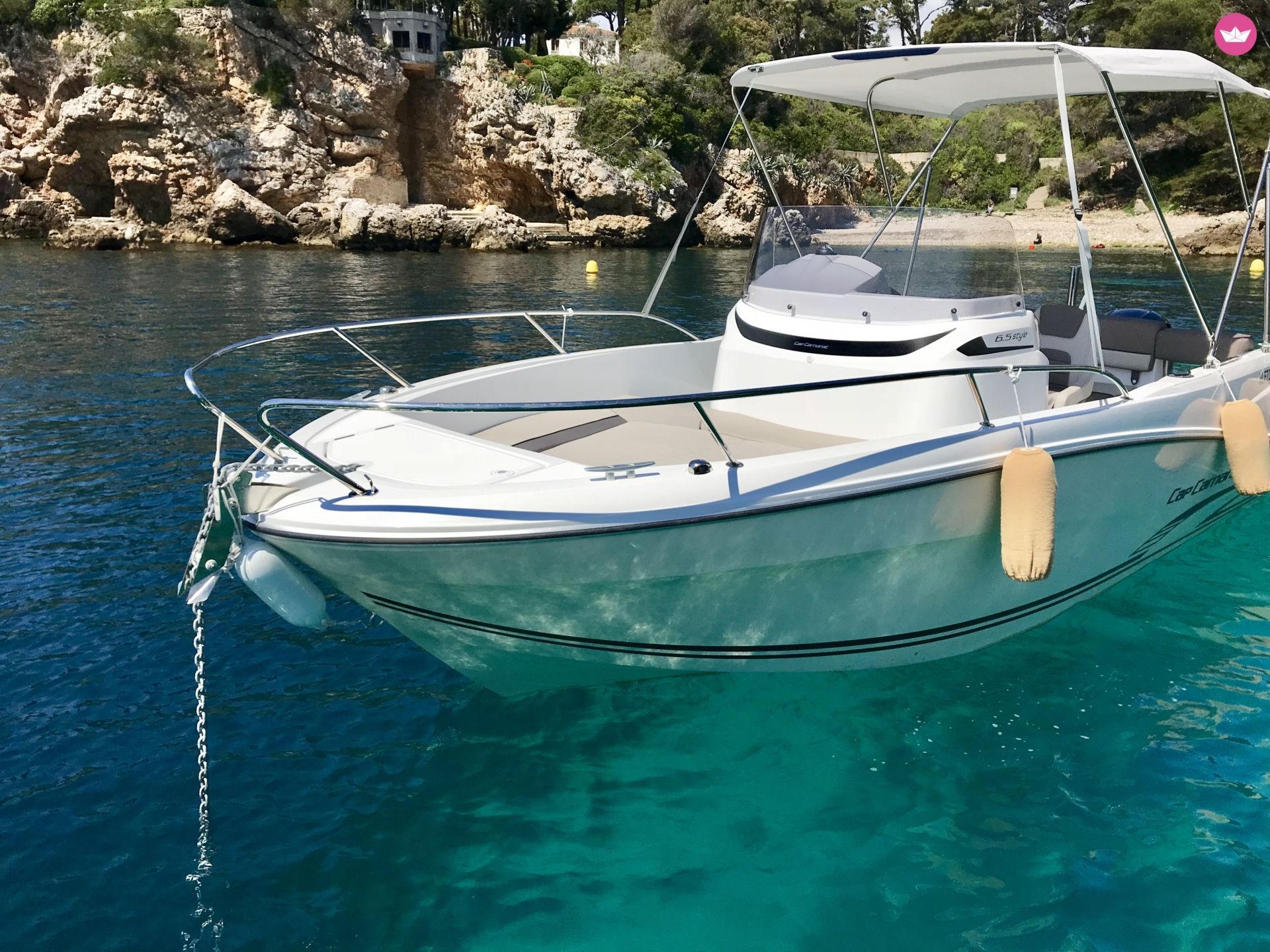 Bateau à moteur Jeanneau Cap Camarat 6.5 Cc Série 2 à louer