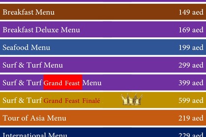 Catering for your Yacht Trip in Dubai