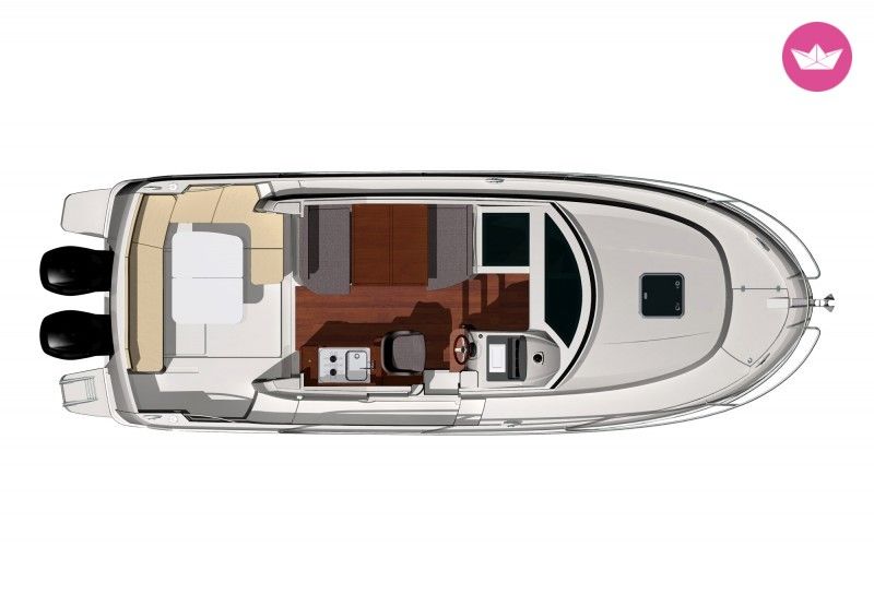 Mieten Jeanneau Merry Fisher 855