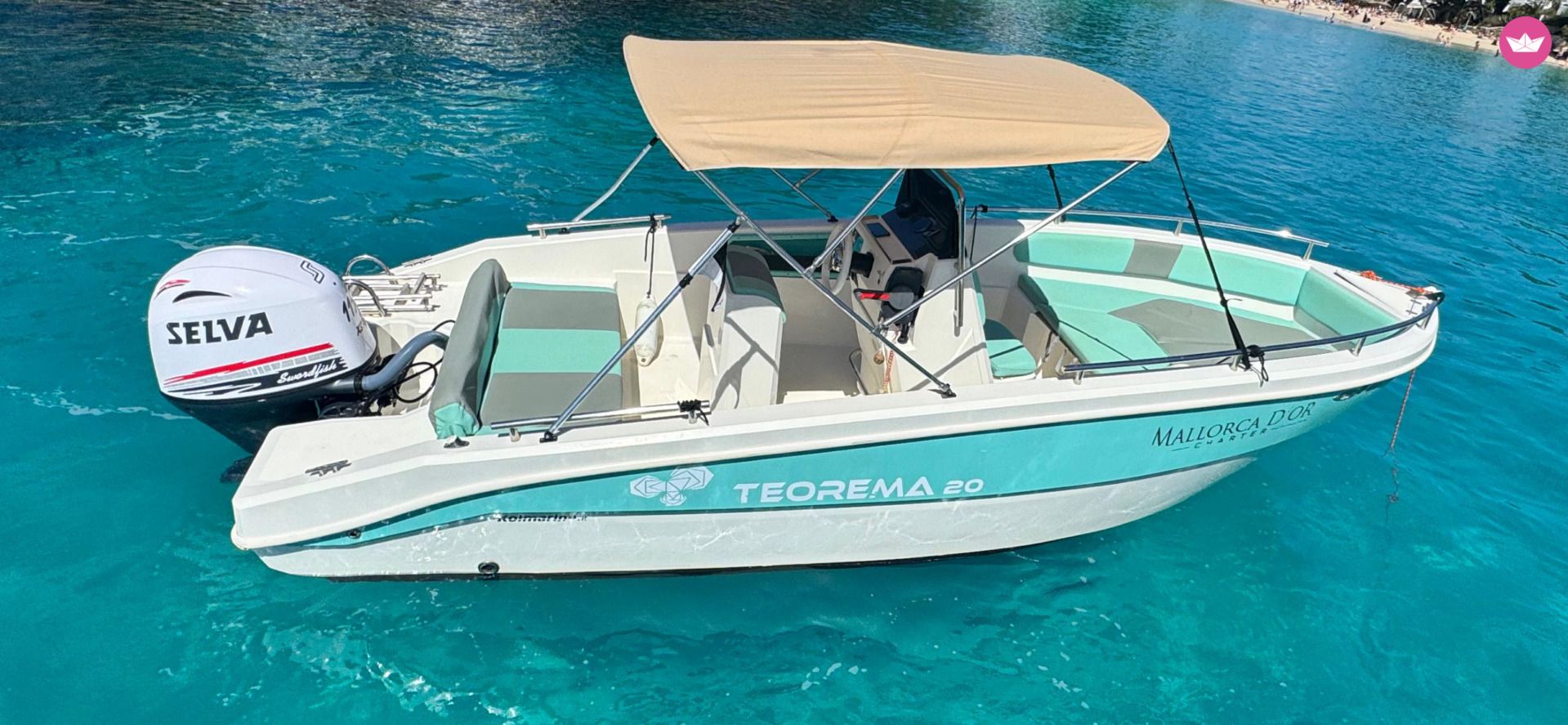 Bateau à moteur Teorema Open 20 115cv 8
