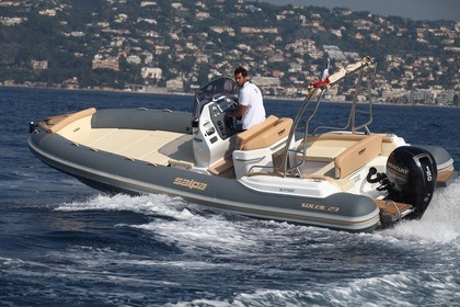 Rental RIB Salpa Soleil 23 Cannes