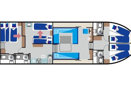 Miete Hausboot Kormoran 1500 (ZEU) Zeuthen