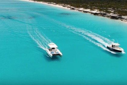 Location Catamaran Custom Motor Catamaran Providenciales
