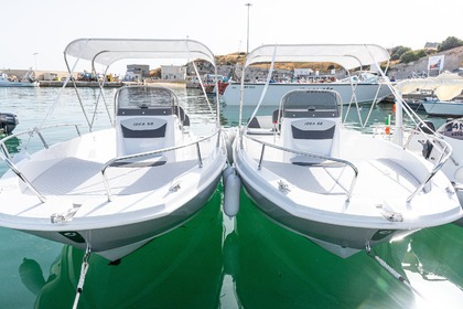 Barca a motore - Idea verde 58 open 2