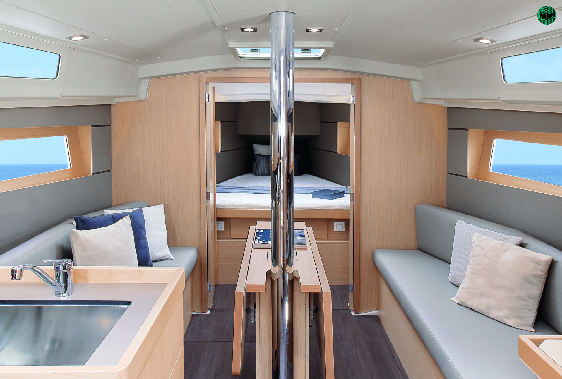 Charter sailboat in Barcelona  