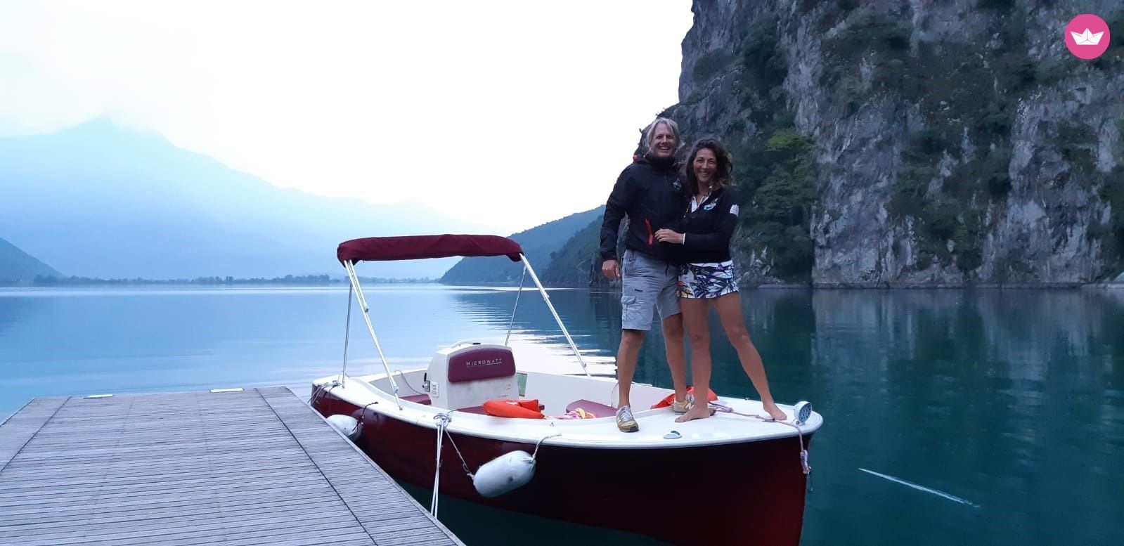 Bateau sans permis BARCA ELETTRICA Microwatt 5.0 5cv 2
