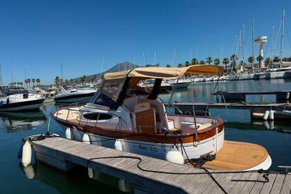 Miete Motorboot gozzo 8,50 mimi Positano