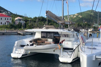 Hire Catamaran Fontaine Pajot Helia 44 with watermaker & A/C - PLUS Jolly Harbour