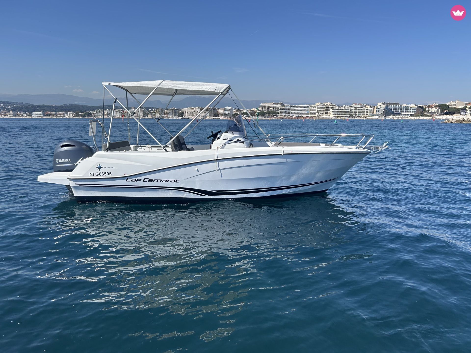 Bateau à moteur Jeanneau Cap Camarat 6.5 Cc 150cv