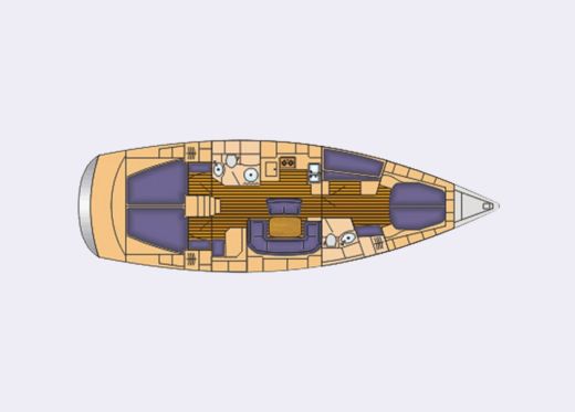 Sailboat Bavaria Bavaria 46 Boat design plan