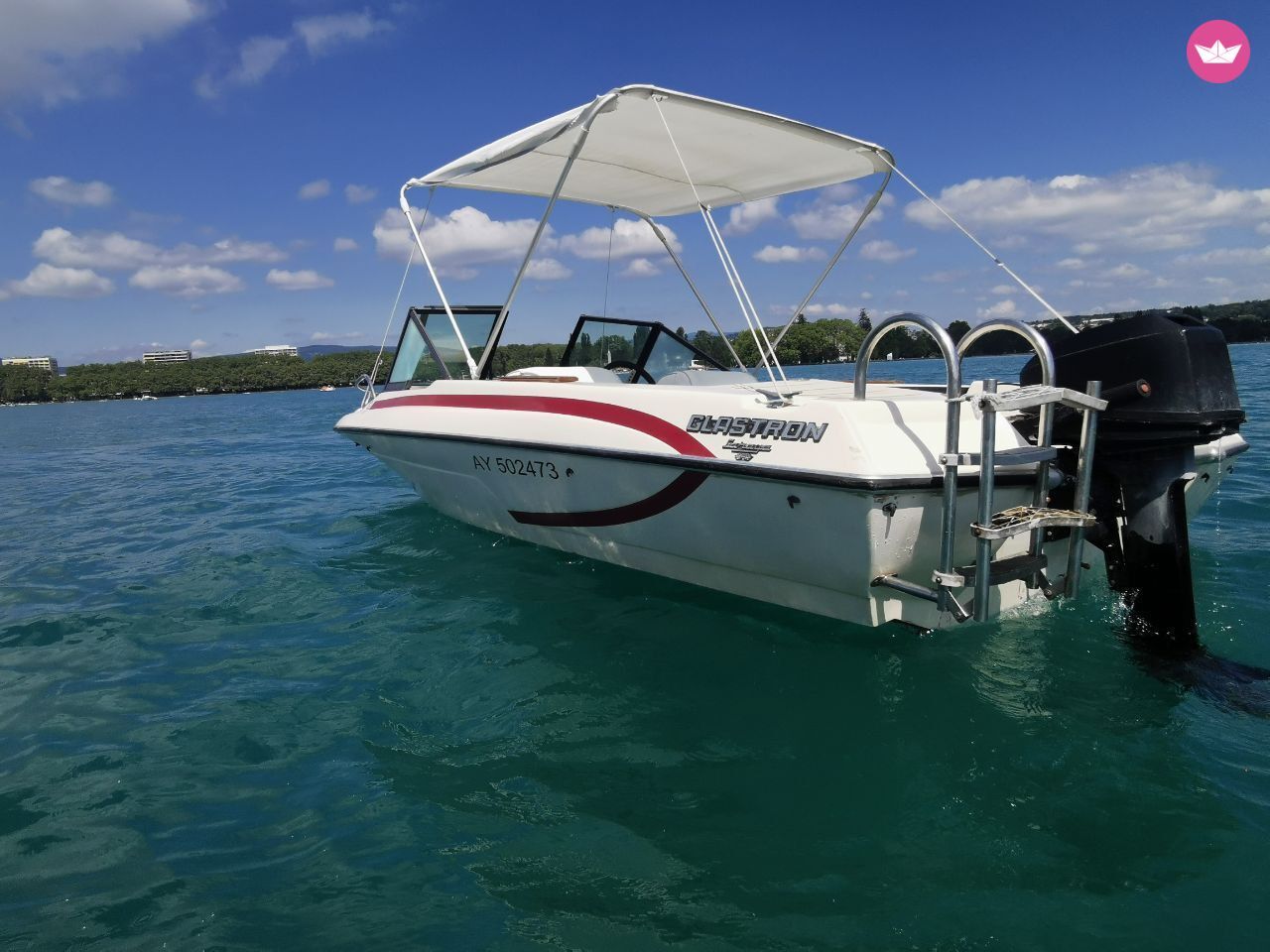 Bateau sans permis  Glastron v162 6cv 4