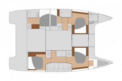 Verhuur Catamaran Fountaine Pajot Fountaine Pajot Saona 47 Quintet - 5 + 1 cab. Changwat Phuket