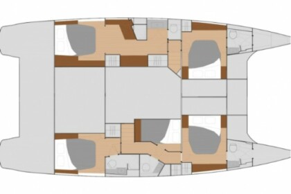 Charter Catamaran Saba Saba 50 Capo d'Orlando