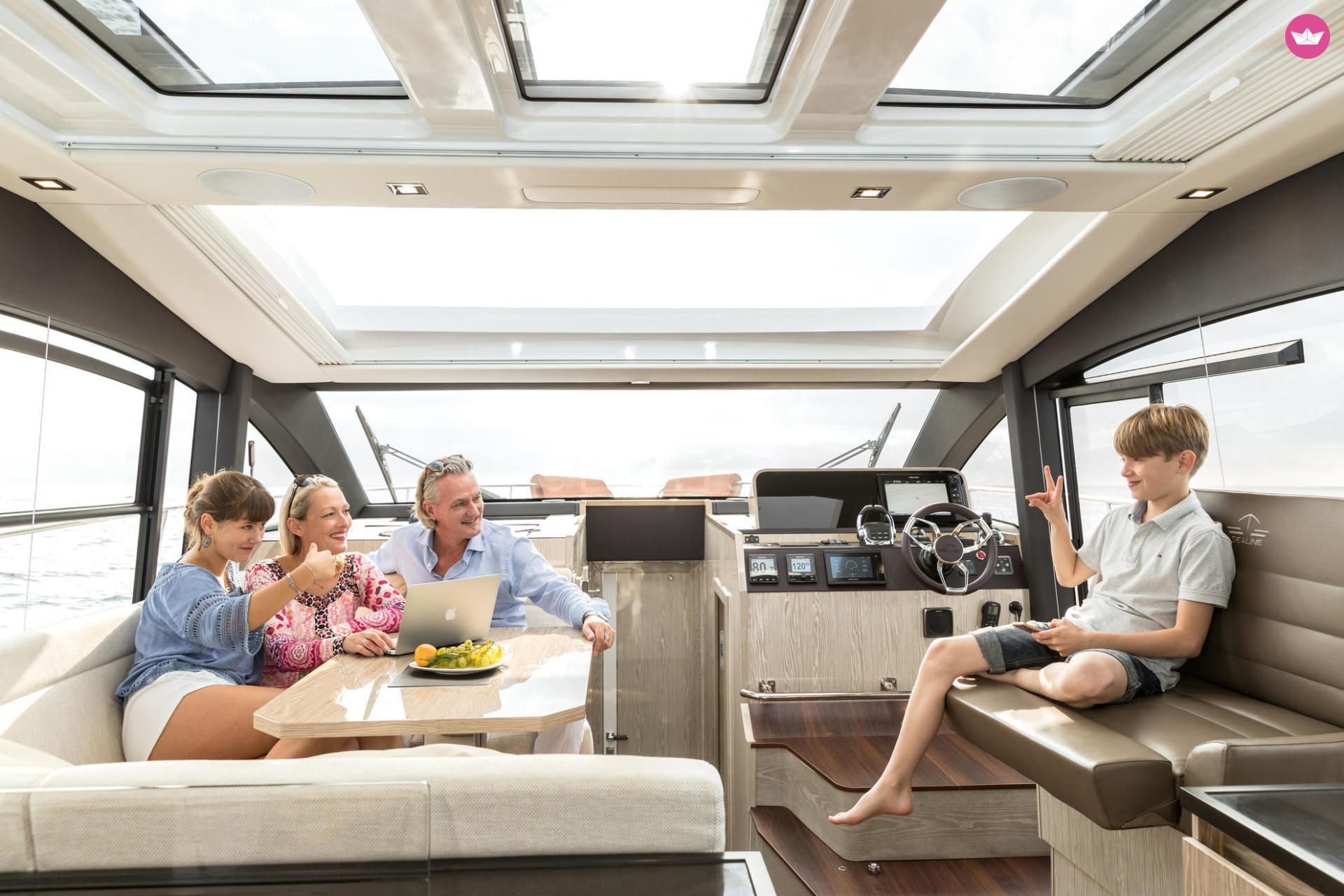 Sealine C430 in Athens for hire