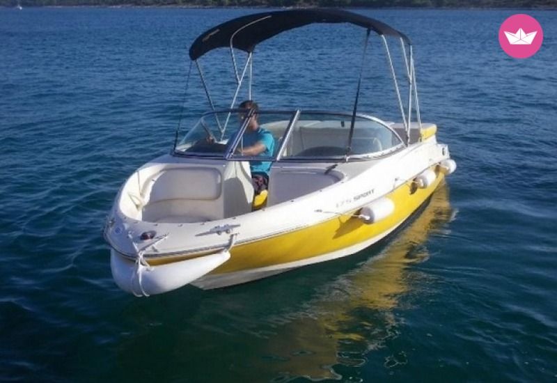 Charter Motorboat Sea Ray 175 Sport Tribunj