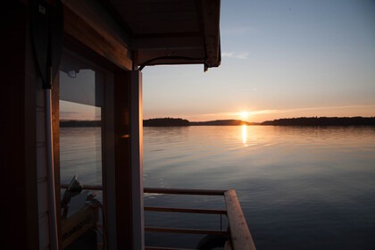 Relax and Rejuvenate on the Saimaa Waves! ? | Rent the Self Made Sauna Boat (2018)