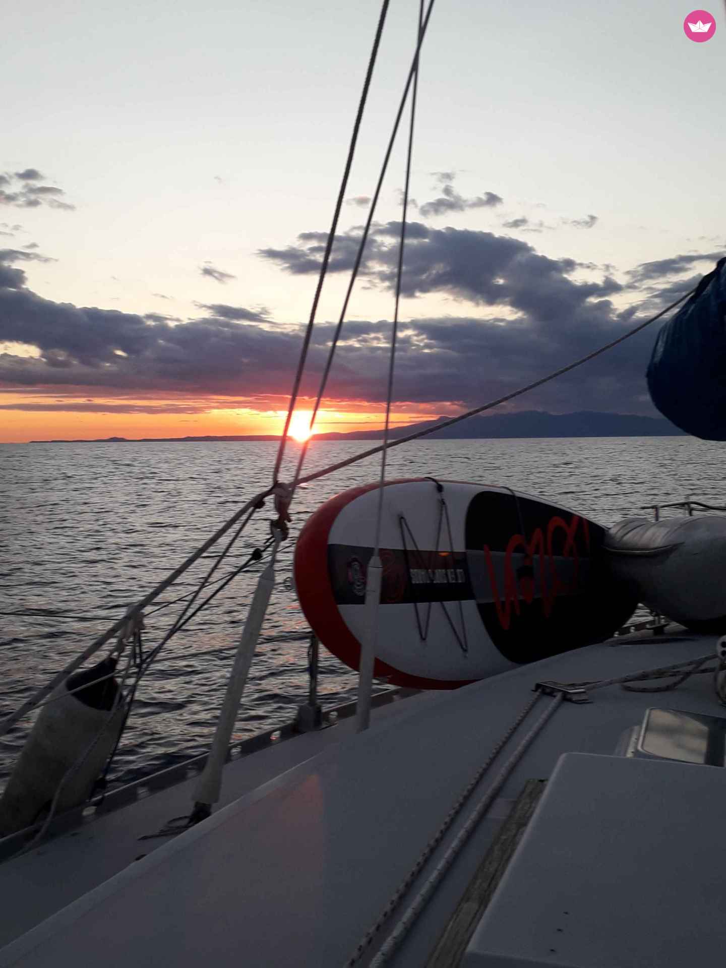 Charter sailboat in Bonifacio  