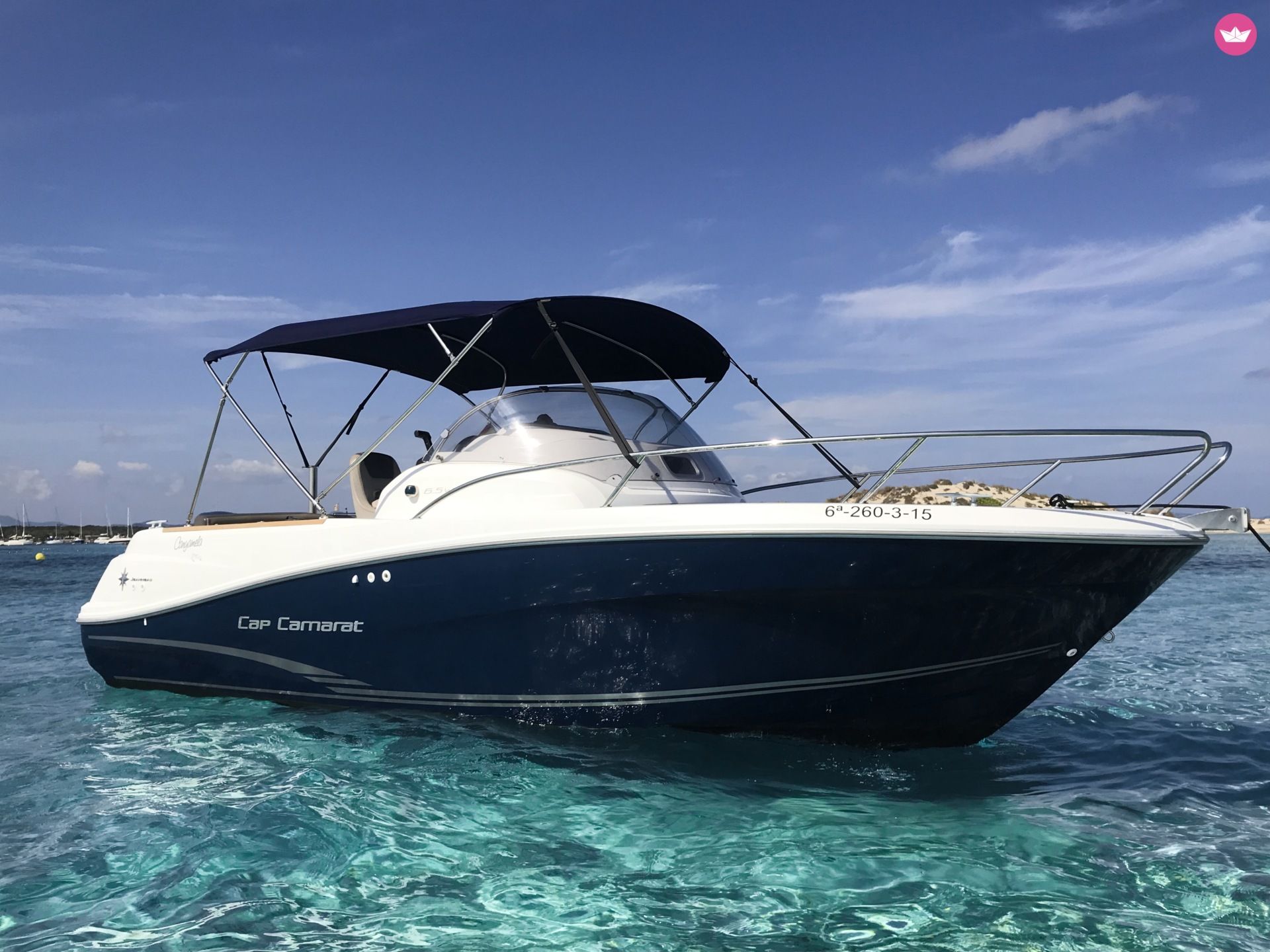 Jeanneau Cap Camarat in Ibiza  