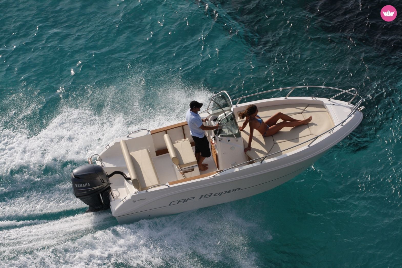 Bateau sans permis Capelli Cap 19 (C) 40cv