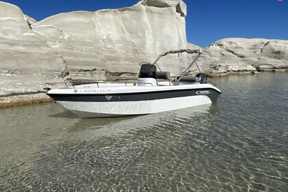 Miete Boot ohne Führerschein  Poseidon Blue Water 185 Milos