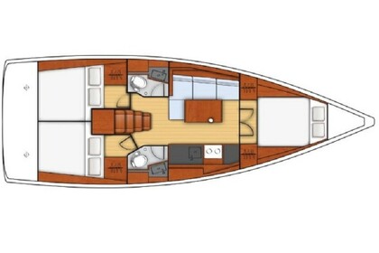 Segelboot BENETEAU OCEANIS 38,1 11,5 m.