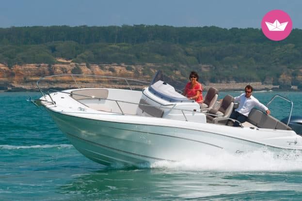 Bateau à moteur Jeanneau Superbe Cap Camarat 7.5 Open 225cv